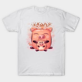 Family characters T-Shirt